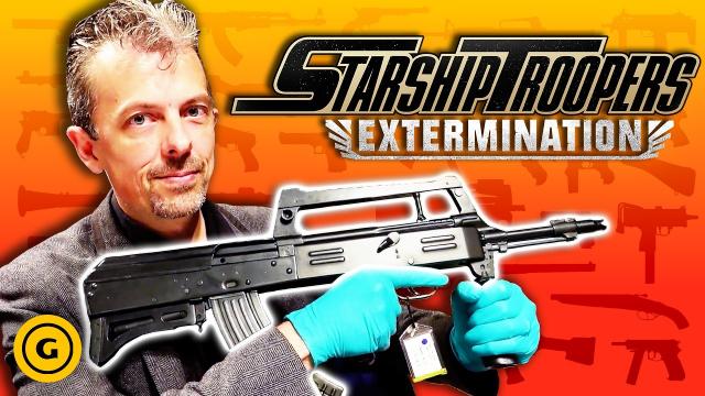 Firearms Expert Reacts To Starship Troopers: Extermination’s Guns