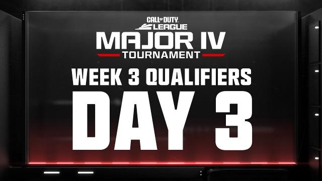 [Co-Stream] Call of Duty League Major IV Qualifiers | Week 3 Day 3