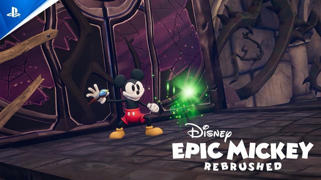 Disney Epic Mickey: Rebrushed - THQ Showcase 2024 Trailer | PS5 & PS4 Games