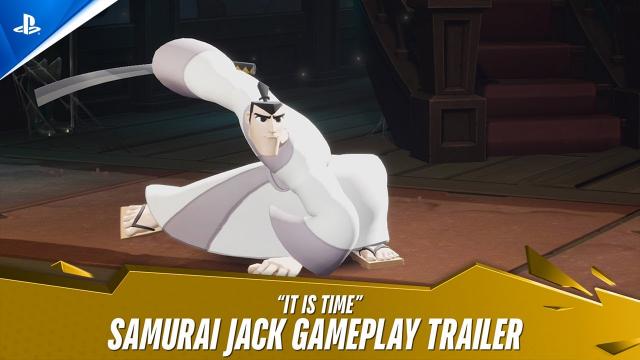 MultiVersus - Samurai Jack "It is Time" Gameplay Trailer | PS5 Games