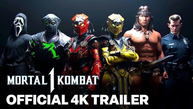 Mortal Kombat 1 - Ghostface, T-1000, Conan, Noob Saibot, Sektor and Cyrax Official Reveal Trailer