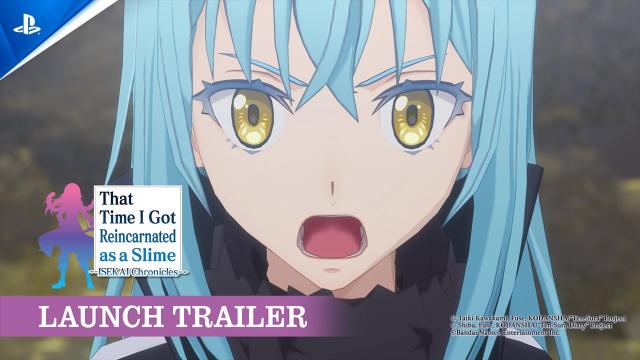 That Time I Got Reincarnated as a Slime Isekai Chronicles - Launch Trailer | PS5 & PS4 Games