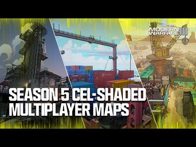 New Season 5 Multiplayer Cel-Shaded Maps | Call of Duty: Modern Warfare III