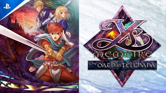 Ys Memoire: The Oath in Felghana - Release Date Trailer | PS5 & PS4 Games