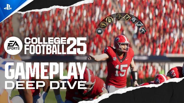 College Football 25 - Gameplay Deep Dive Trailer | PS5 Games