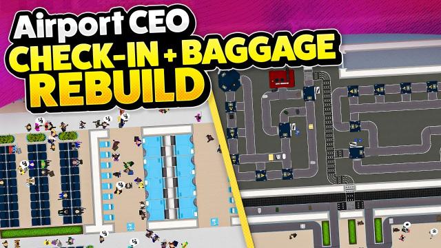 This Check-In & Baggage Upgrade took WAY TOO LONG in Airport CEO!