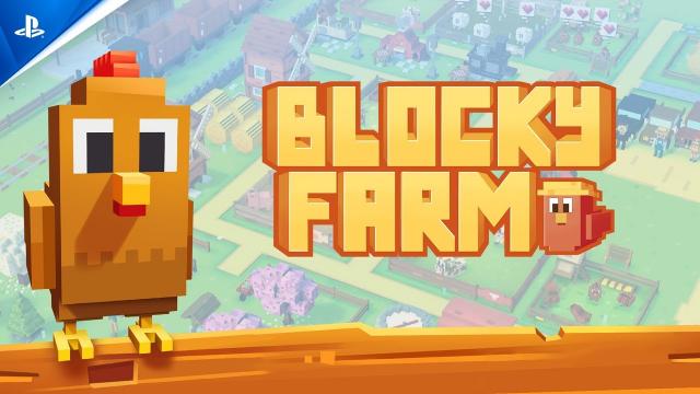 Blocky Farm - Launch Trailer | PS5 & PS4 Games