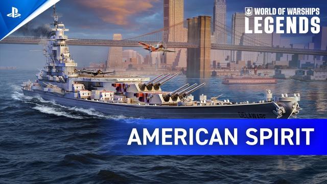 World of Warships: Legends - American Spirit | PS5 & PS4 Games