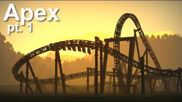 Planet Coaster - Apex (Part 1) - Layout & supports