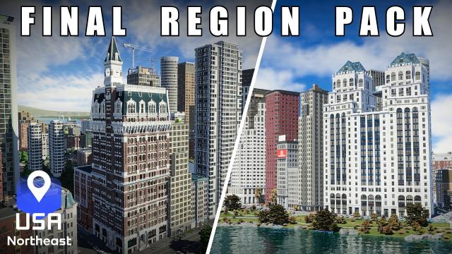 Cities Skylines 2's FINAL region pack is INCREDIBLE - USA Northeast