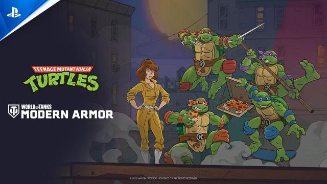 World of Tanks Modern Armor - Teenage Mutant Ninja Turtles | PS5 & PS4 Games