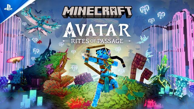 Minecraft - Avatar: Rites of Passage DLC Trailer | PS5 & PS4 Games