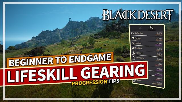 Lifeskill Gear Progression from Beginner to Endgame Guide | Black Desert