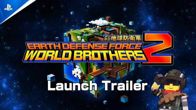 Earth Defense Force: World Brothers 2 - Launch Trailer | PS5 & PS4 Games