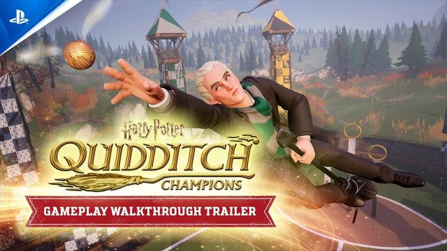 Harry Potter: Quidditch Champions - Gameplay Walkthrough Launch Trailer | PS5 & PS4 Games