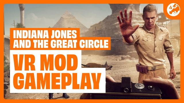 The ULTIMATE Indiana Jones VR Experience Is Here! The Great Circle VR Mod Gameplay