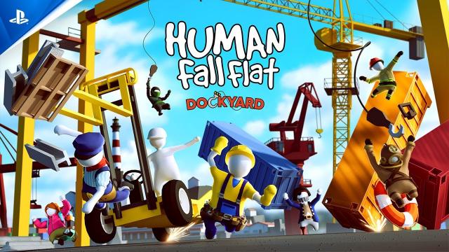 Human: Fall Flat - Dockyard Launch Trailer | PS5 & PS4 Games