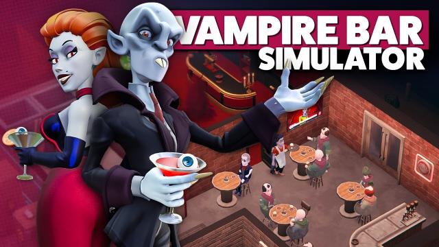 Opening a bar for Vampires where Humans are The Menu | Blood Bar Tycoon