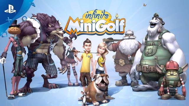 Infinite Minigolf - Announcement Trailer | PS4, PS VR