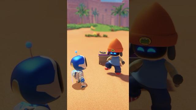 What happens when you hit Parappa Bot in Astro Bot ???? #astrobot