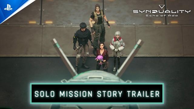 Synduality Echo of Ada - Solo Mission Story Trailer | PS5 Games