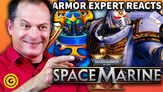 Historian & Armor Expert Reacts to Warhammer 40k Space Marine 2's Weapons & Armor