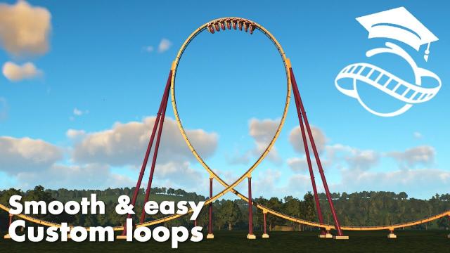 Planet Coaster College 2 - Smooth & Easy Custom Loops