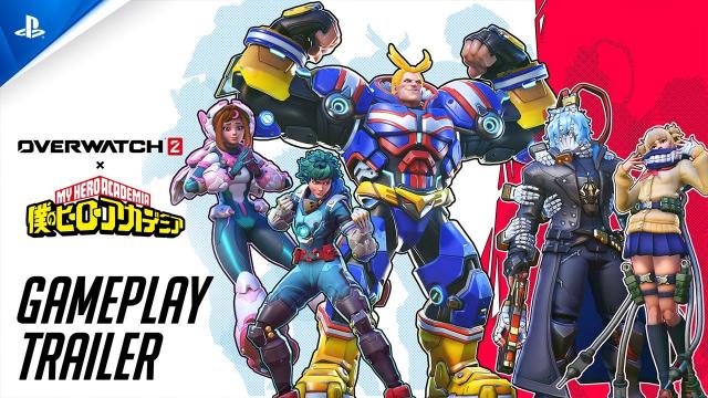 Overwatch 2 x My Hero Academia - Gameplay Trailer | PS5 & PS4 Games