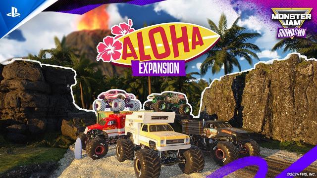 Monster Jam Showdown - Aloha Expansion Trailer | PS5 & PS4 Games