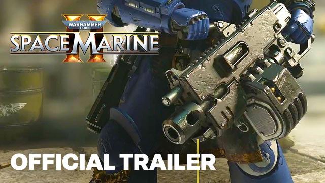 Space Marine 2 - Official Heavy Bolter Weapon Gameplay Trailer