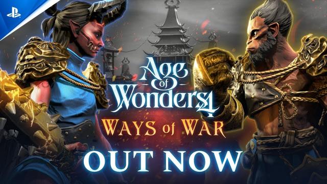 Age of Wonders 4 - Ways of War Release Trailer | PS5 Games