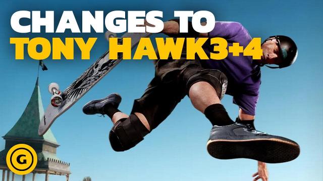 Major Changes Planned for Tony Hawk's Pro Skater 3+4