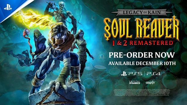 Legacy of Kain Soul Reaver 1 & 2 Remastered - Boss Reveal | PS5 & PS4 Games