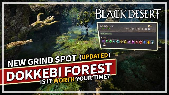 Updated Dokkebi Forest Grind Spot - 775 GS Dark Knight | Black Desert