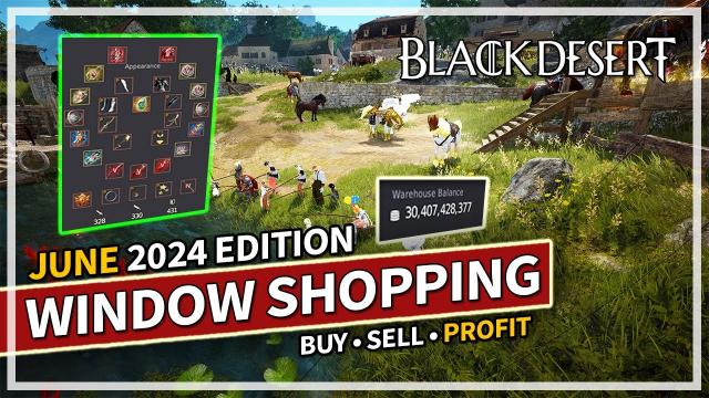 Window Shopping | NA Market Prices Review June 2024 | Black Desert