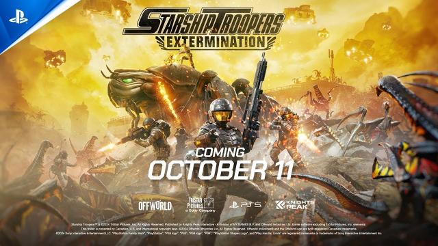 Starship Troopers: Extermination - Announcement Trailer | PS5 Games