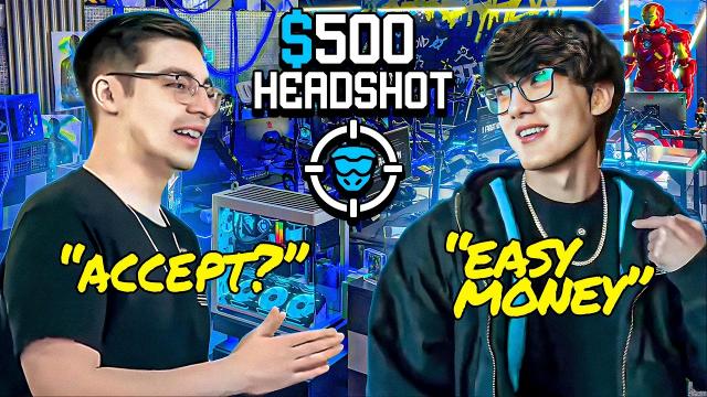 iiTzTimmy Accepts Shroud's $500 Headshot Challenge