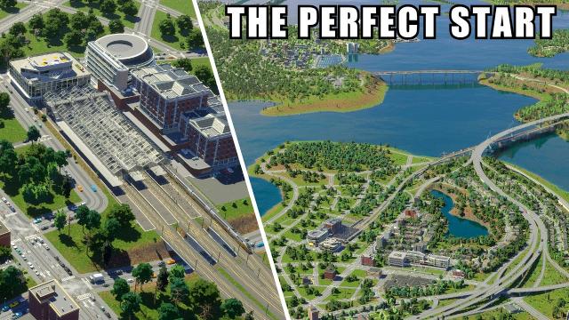 The PERFECT start to a city... Almost | Cities Skylines 2