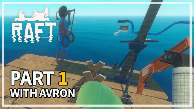 Testing our survival abilities - Episode 1 | Raft (ft. @AvronDoodles)