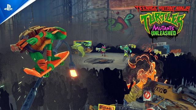 Teenage Mutant Ninja Turtles: Mutants Unleashed - Gameplay Trailer | PS5 & PS4 Games