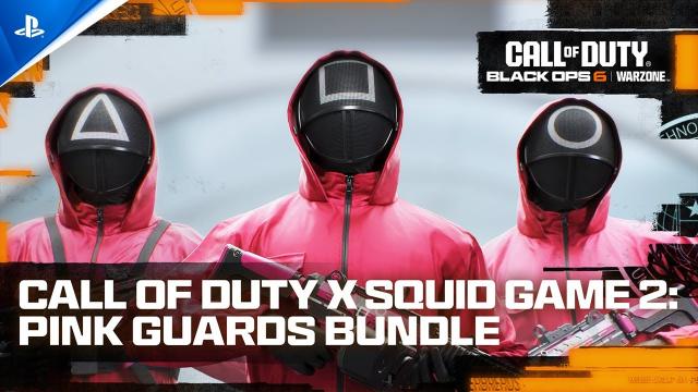 Call of Duty: Black Ops 6 & Warzone - Squid Game 2: Pink Guards Bundle | PS5 & PS4 Games