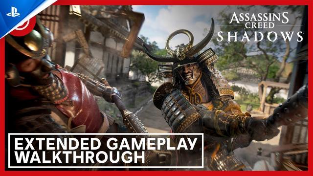 Assassin's Creed Shadows - Extended Gameplay Walkthrough | PS5 Games