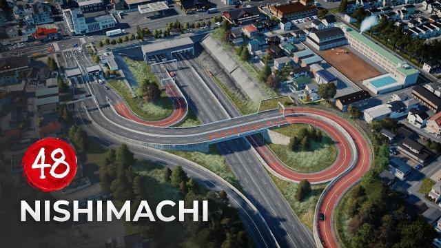 Ikuta-Asahina JCT: Crafting a Marvelous Trumpet Interchange | Cities Skylines EP48