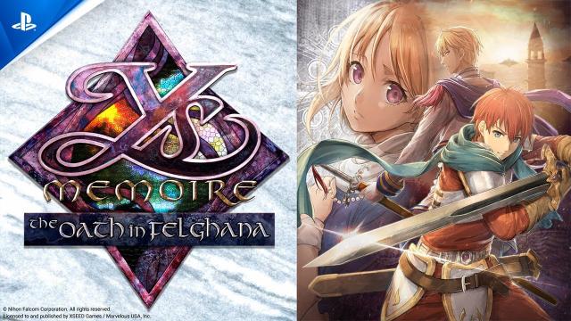 Ys Memoire: The Oath in Felghana - Announcement Trailer | PS5 & PS4 Games