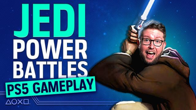 Star Wars: Episode I: Jedi Power Battles - PS5 Co-op Gameplay