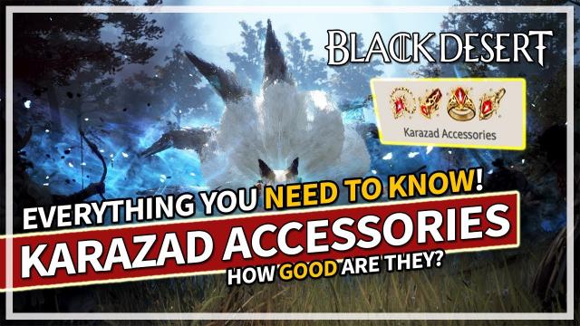 Everything You Need to know about Karazad Accessories | Black Desert