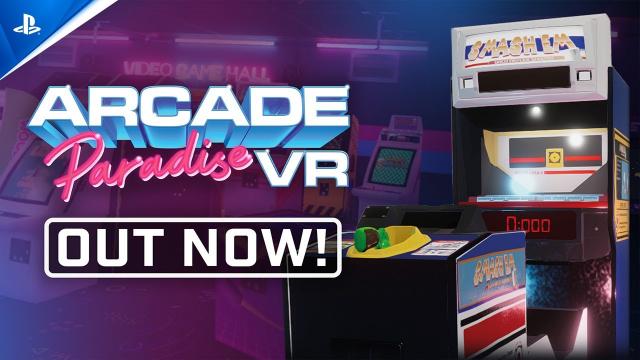 Arcade Paradise VR - Launch Trailer | PS VR2 Games