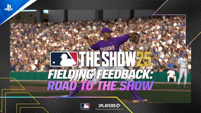 MLB The Show 25 - Fielding Feedback: Road To The Show | PS5 Games