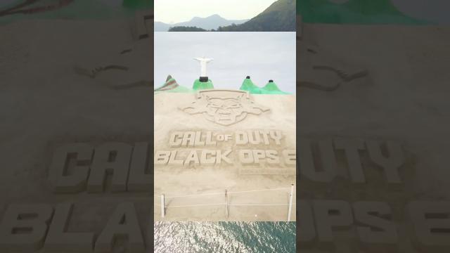 Discover #BlackOps6 in the Copacabana sand ????️ Artist: Rogean Rodrigues