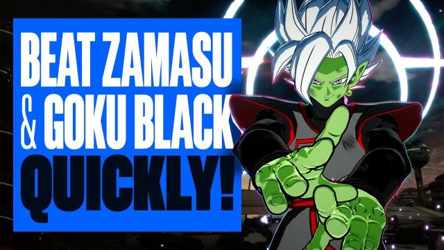 How to Defeat Goku Black and Fused Zamasu Quickly in Dragon Ball Sparking! Zero